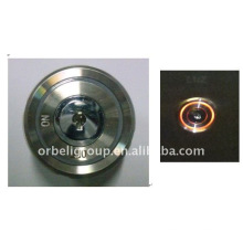 Elevator push button, Key switch